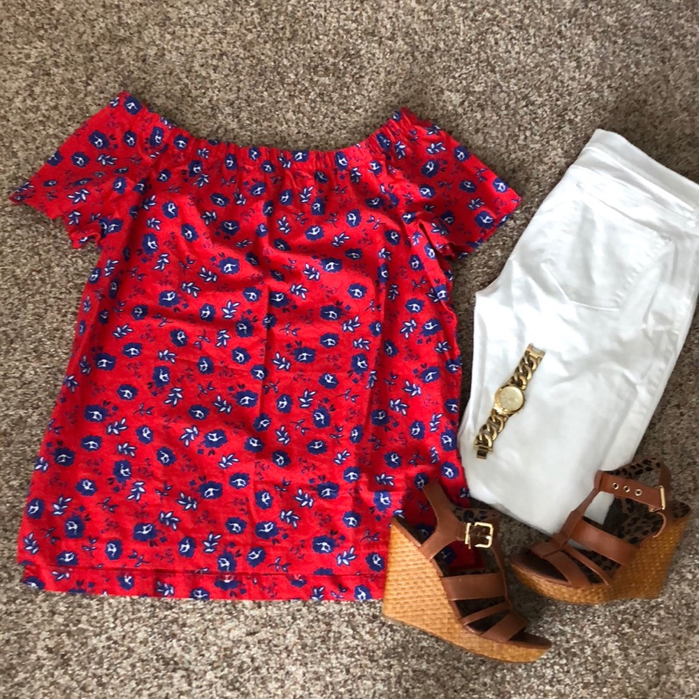 Off the shoulder BR top